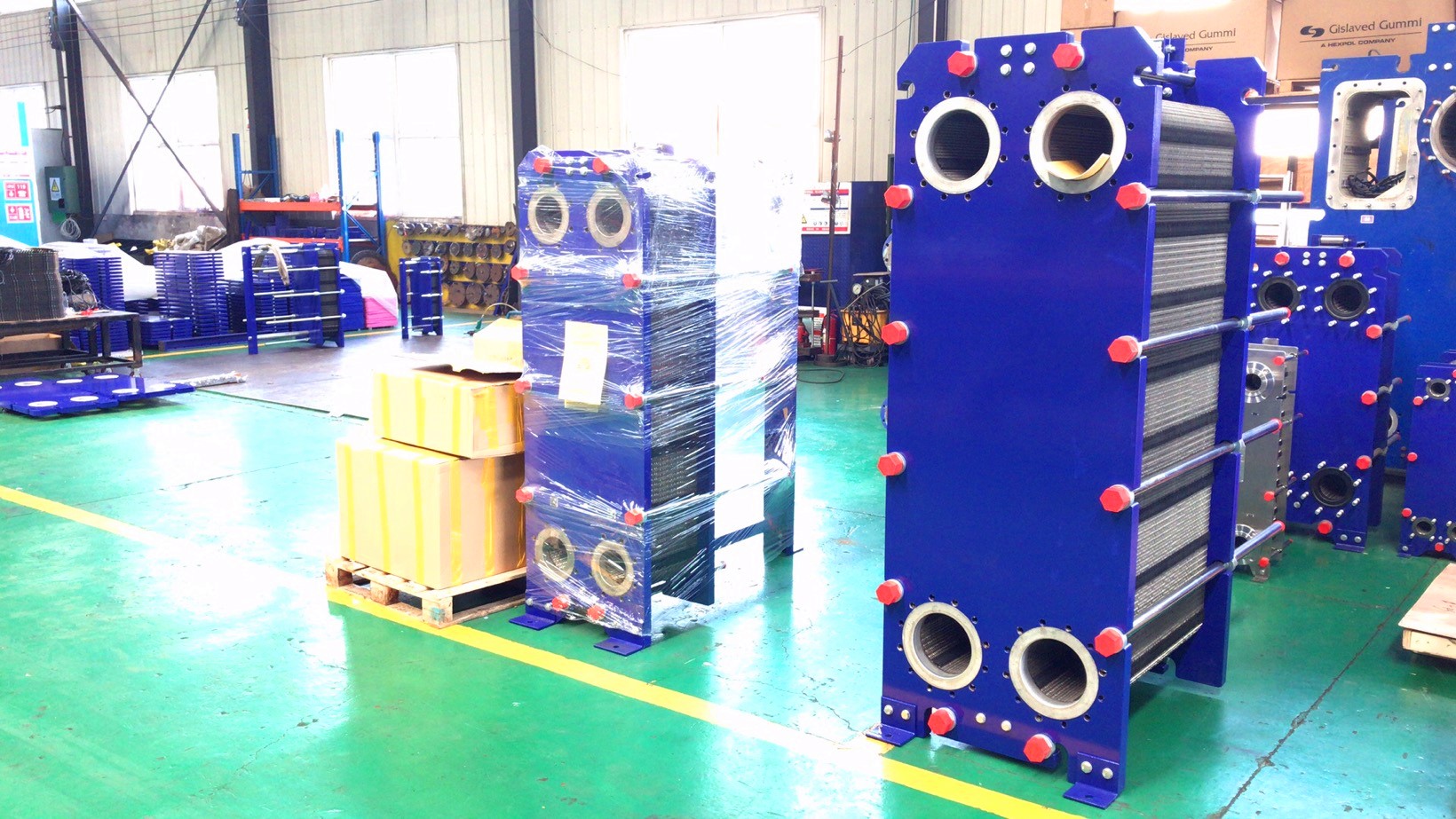 quenching liquid cooling plate heat exchanger 