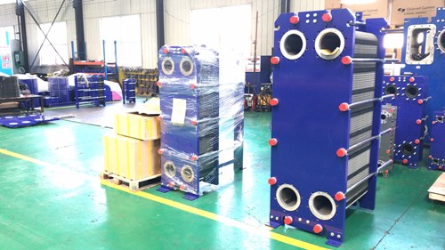quenching liquid cooling plate heat exchanger