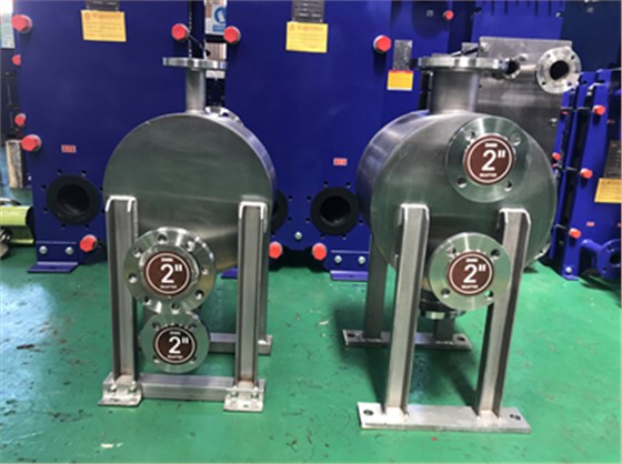 plate and shell heat exchanger