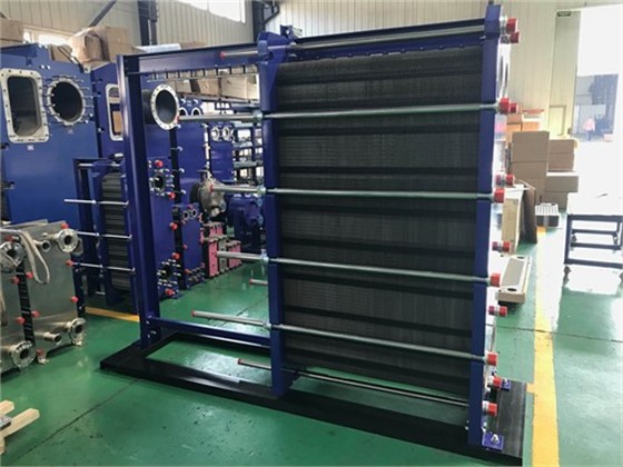 wide gap plate heat exchanger