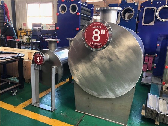 stainless steel plate shell heat exchanger