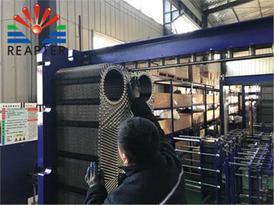 cleaning oil dirt plate heat exchanger