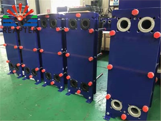 test of plate heat exchanger