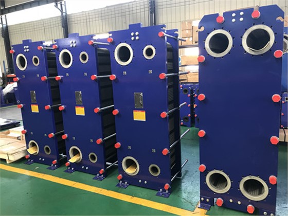 Grain and oil industrial plate heat exchanger