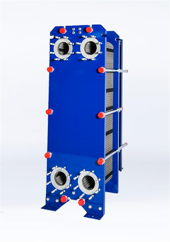 Semi welded plate heat exchanger