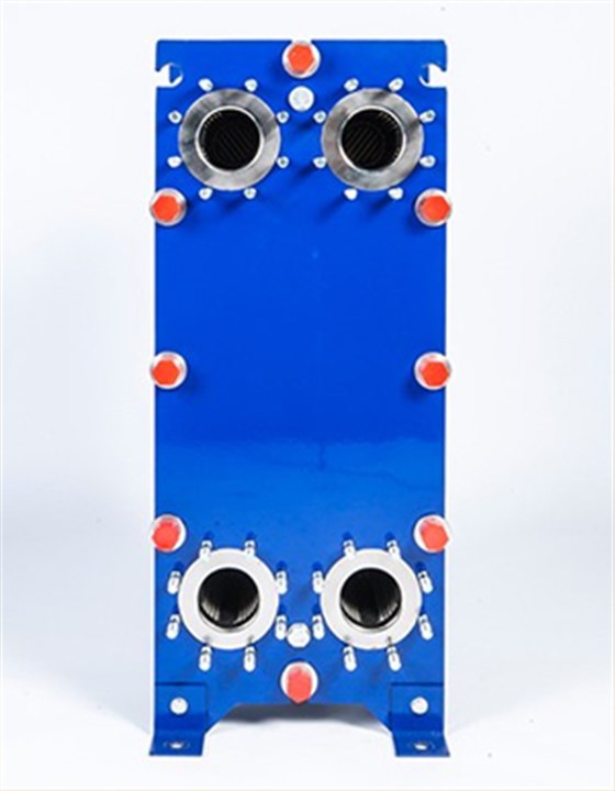 Semi welded plate heat exchanger