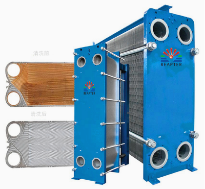 Professional method of cleaning plate heat exchanger