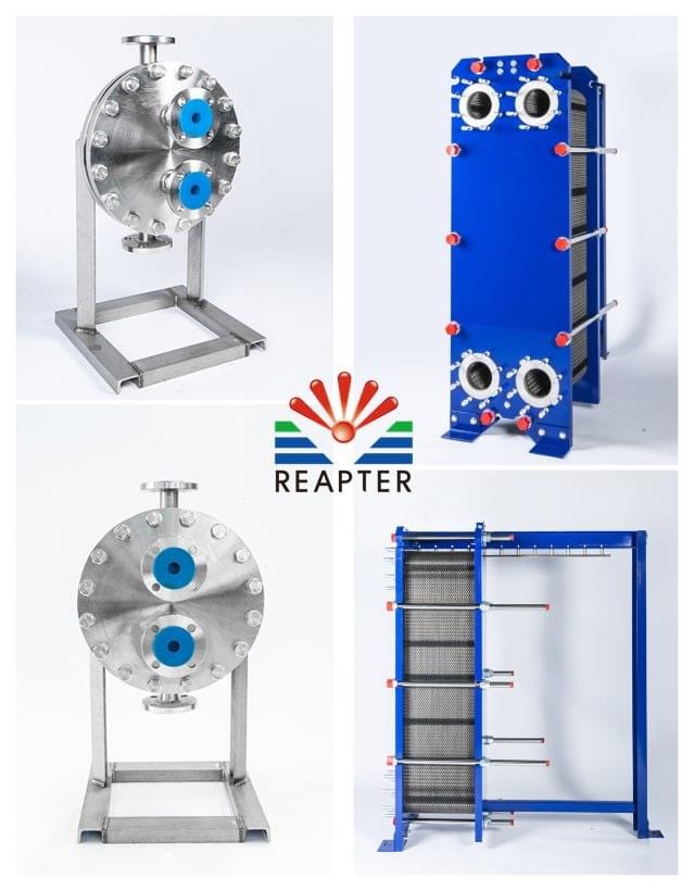 How does the heat exchange rate of the plate and shell heat exchanger compare with the plate heat exchanger?
