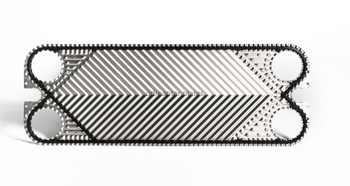 The small corrugation of the plate heat exchanger plate has such a big effect!