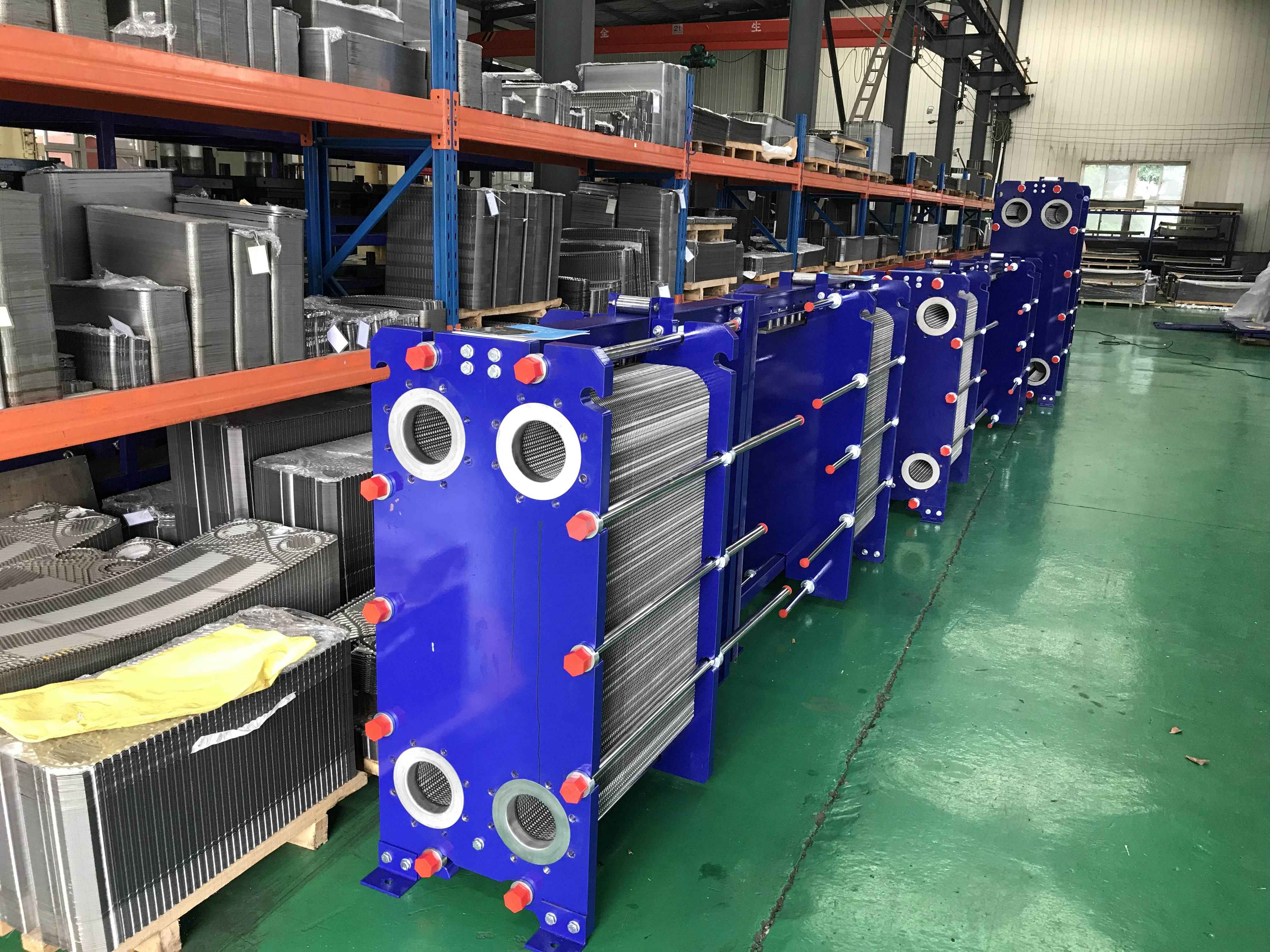 plate and frame heat exchanger