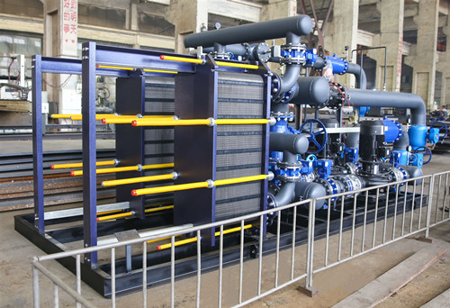 Plate heat exchangers for small heat transfer stations