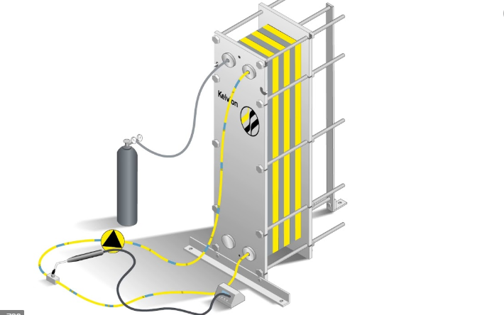 test pressure plate heat exchanger