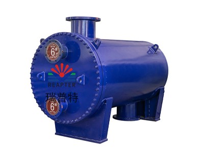 Energy-saving plate and shell heat exchanger