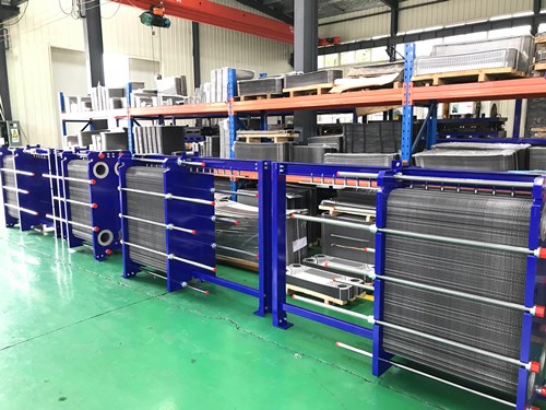 The choice of ammonia refrigeration semi-welded plate heat exchanger, or Qingdao Ruipute factory direct sale reliable!