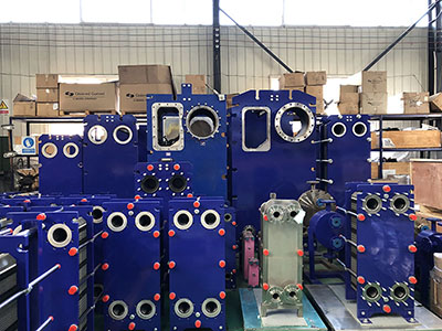 semi welded plate heat exchanger