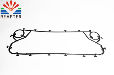 Application of sealing rubber gasket in plate heat exchanger