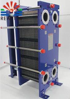 The temperature difference design of the heat exchanger