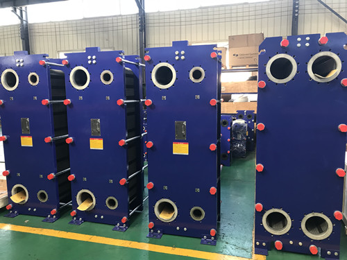 The painting process of industrial plate heat exchanger clamping plates is also vital to the equipment