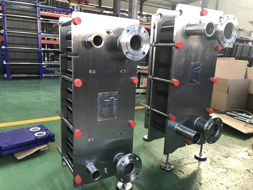 Grain and oil industrial plate heat exchanger, need to achieve food grade
