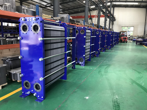 Pharmaceutical and chemical plate heat exchanger supporting the use of 