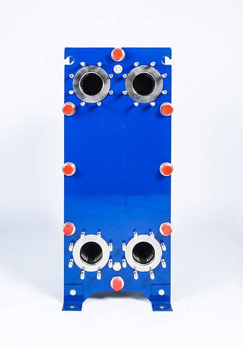 Semi welded plate heat exchanger