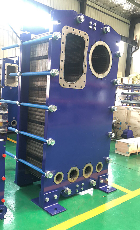 Plate evaporator