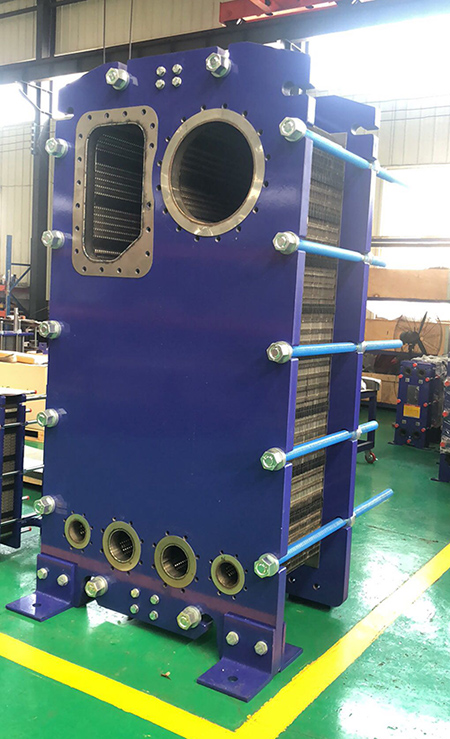 Plate evaporator